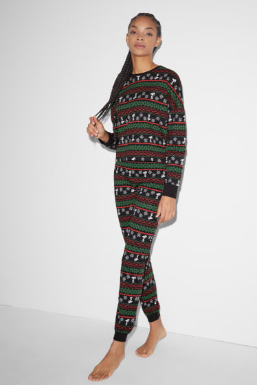 Clockhouse femme - CLOCKHOUSE - haut de pyjama - Snoopy - noir
