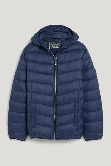 Kids Boys - Steppjacke mit Kapuze - dunkelblau