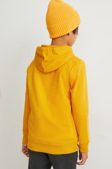 Bambini: - Felpa con cappuccio - arancio chiaro