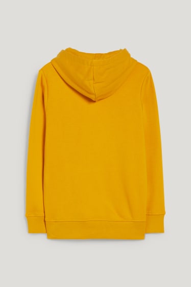 Bambini: - Felpa con cappuccio - arancio chiaro