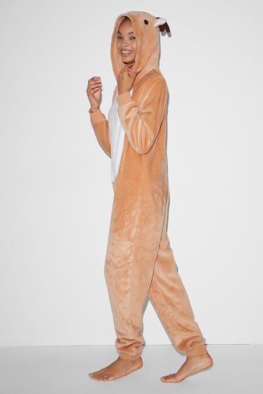 Clockhouse Girls - CLOCKHOUSE - kerst-onesie - lichtbruin