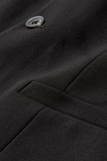 Garçons - Veston de costume - Stretch - LYCRA® - noir