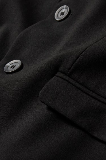 Garçons - Veste de costume - Stretch - LYCRA® - noir