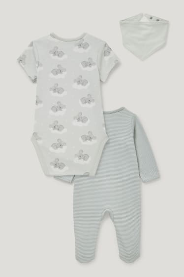 Bébé garçons - Ensemble pour nouveau-né - 3 pièces - vert menthe