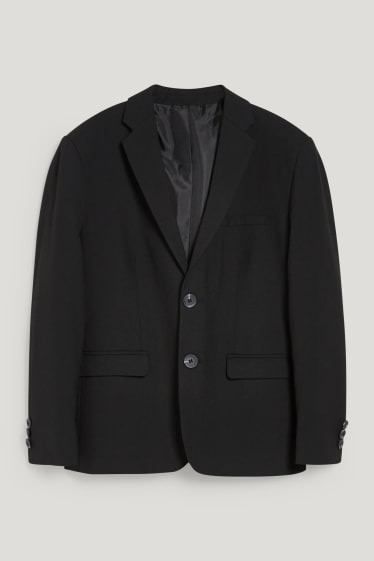 Bambini: - Taglie estese - blazer coordinabile - stretch - LYCRA® - nero