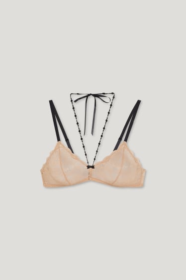 Damen - Bralette - beige