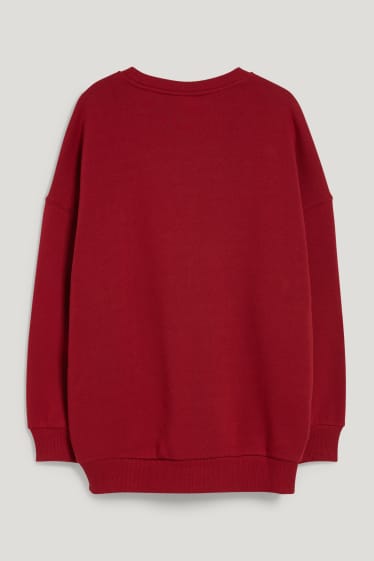 Clockhouse Girls - CLOCKHOUSE - Sweatshirt - dunkelrot