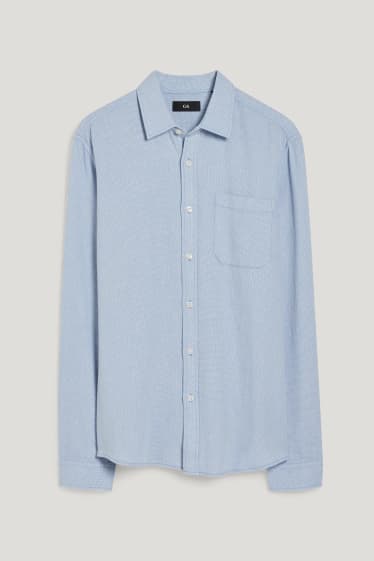 Herren - Hemd - Regular Fit - Kent - hellblau