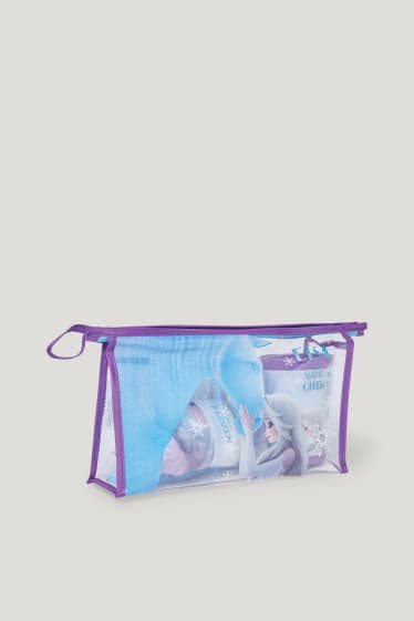 Kids Girls - Frozen - travel set - 4 piece - light blue