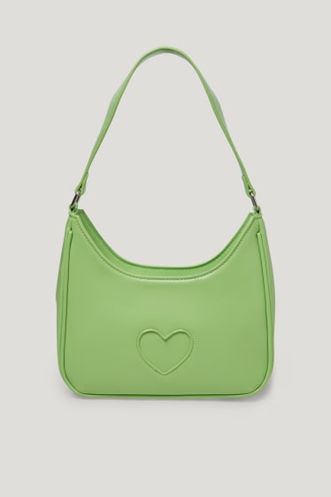 Clockhouse femme - CLOCKHOUSE - petit sac d’épaule - similicuir - vert clair