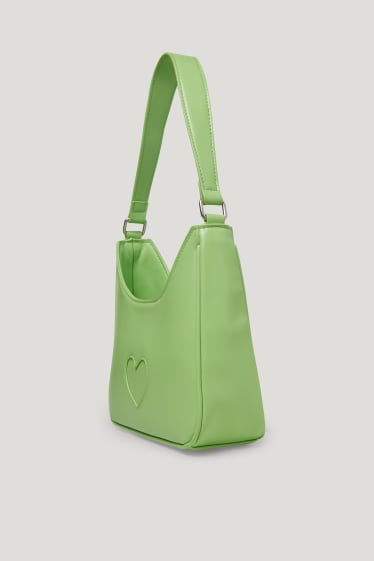 Clockhouse femme - CLOCKHOUSE - petit sac d’épaule - similicuir - vert clair