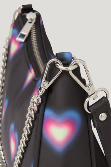 Clockhouse femme - CLOCKHOUSE - petit sac d’épaule - noir