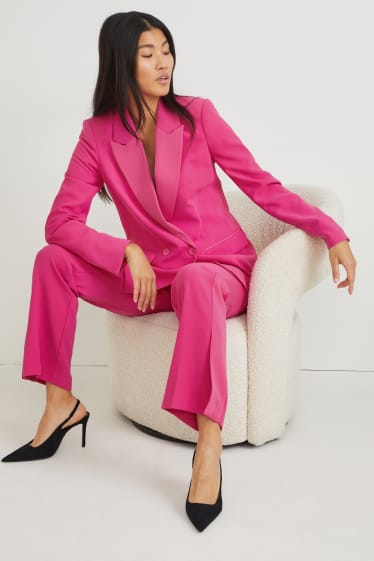 Dona - Blazer - regular fit - fúcsia
