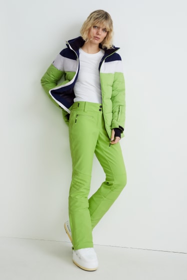 Mujer - Pantalón de esquí - BIONIC-FINISH®ECO - verde claro