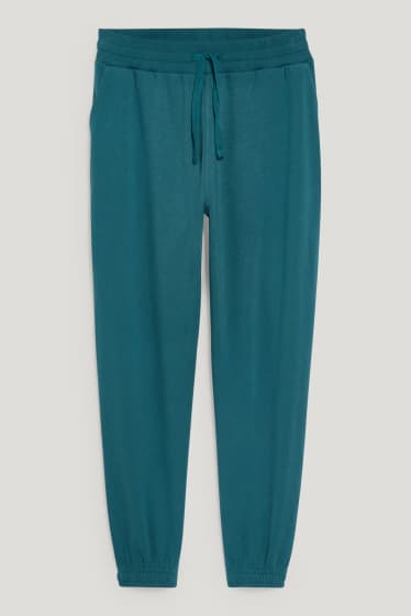Femmes grandes tailles - CLOCKHOUSE - pantalon de jogging - vert foncé
