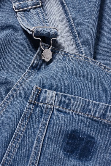 Clockhouse Girls - CLOCKHOUSE - tuinbroek van spijkerstof - relaxed fit - jeanslichtblauw