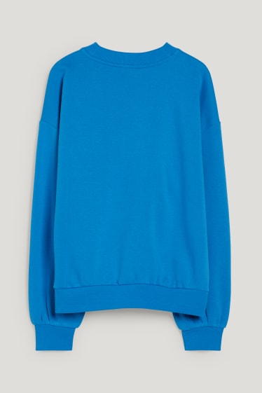 Damen - Sweatshirt - blau