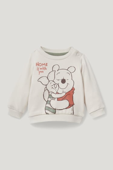 Baby Boys - Winnie de Poeh - babyoutfit - 2-delig - beige-mix