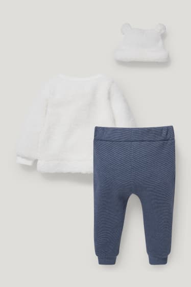 Baby Boys - Baby outfit - 3 piece - white