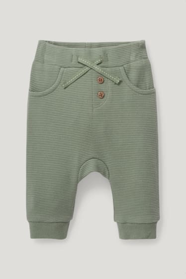 Baby Boys - Winnie de Poeh - babyoutfit - 2-delig - beige-mix
