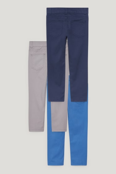 Toddler Boys - Multipack 3er - Hose - Slim Fit - dunkelblau