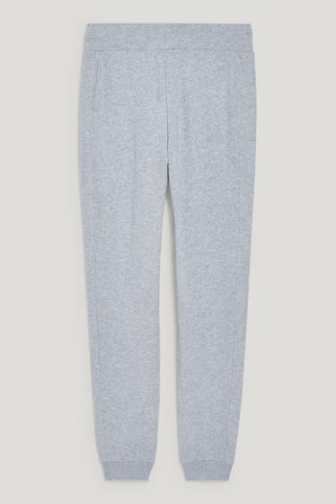 Donna - Pantaloni sportivi tecnici - 4 Way Stretch - grigio chiaro melange