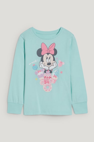 Toddler Girls - Minnie Mouse - pyjamas - 2 piece - mint green