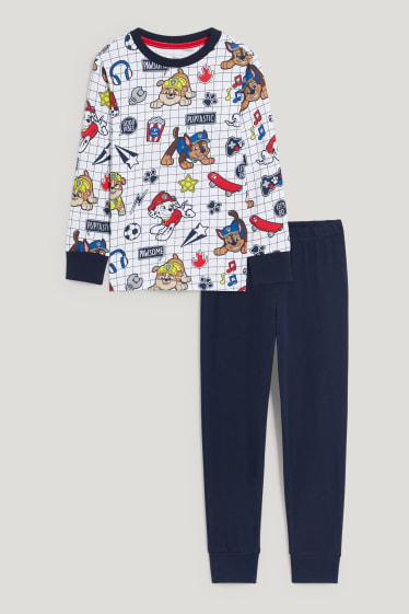 Niños - La Patrulla Canina - pijama - 2 piezas - blanco
