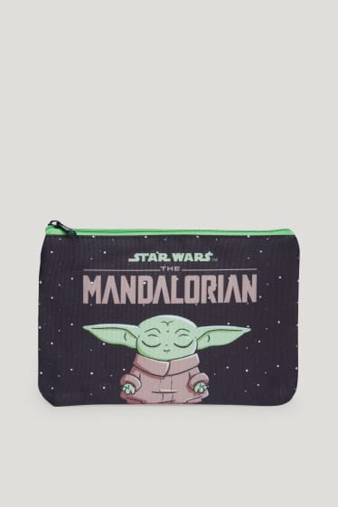 Clockhouse Boys - Star Wars: The Mandalorian - beauty case - nero