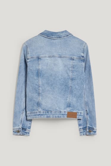 Kids Girls - Denim jacket - denim-light blue