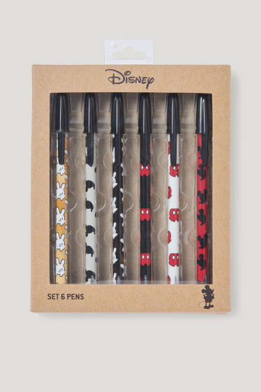 Clockhouse Boys - Disney - Stifte-Set - 6 teilig - schwarz