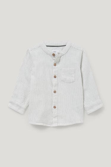 Baby Boys - Baby-outfit - 2-delig - wit / zwart