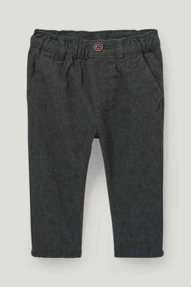 Baby Boys - Baby-outfit - 2-delig - wit / zwart