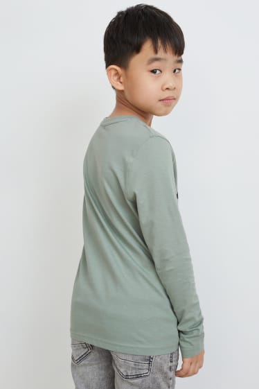 Kids Boys - Langarmshirt - grün