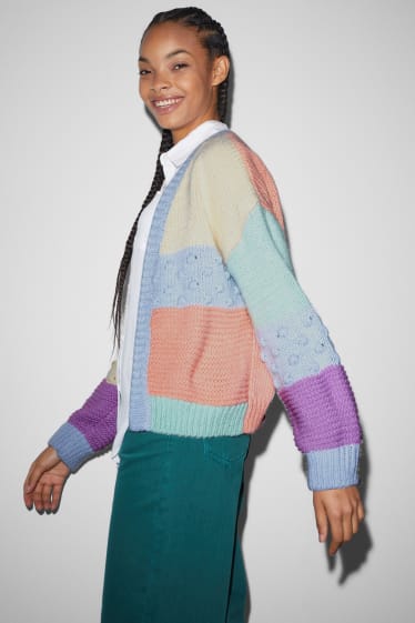 Clockhouse femme - CLOCKHOUSE - gilet en maille - coloré