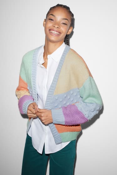 Clockhouse femme - CLOCKHOUSE - gilet en maille - coloré