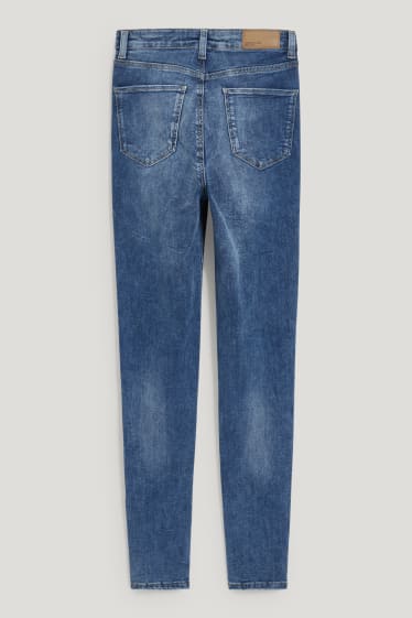 Dames - Curvy jeans - high waist - skinny fit - LYCRA® - jeansblauw