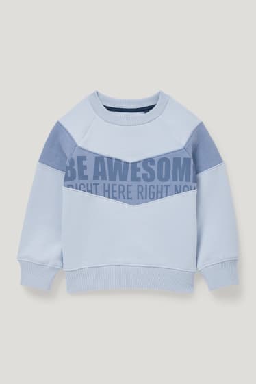 Toddler Boys - Bluză de molton - genderneutral - albastru deschis