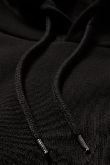 Hommes grandes tailles - Sweat à capuche - noir