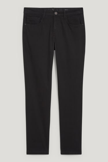 Men - Trousers - slim fit - Flex - black