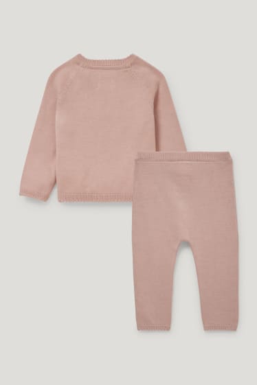Online exclusive - Baby outfit - 2 piece - rose