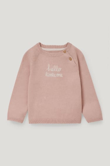 Online exclusive - Baby outfit - 2 piece - rose