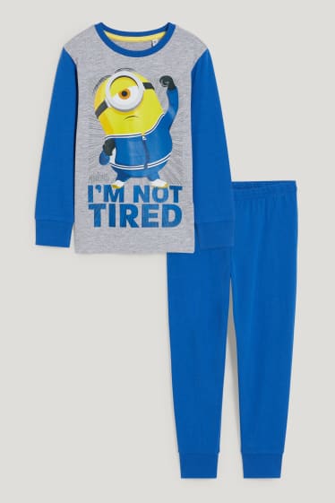 Toddler Boys - Minions - pyjamas - 2 piece - blue