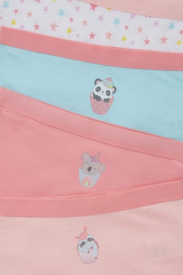 Toddler Girls - Multipack 10 buc. - boxeri - roz