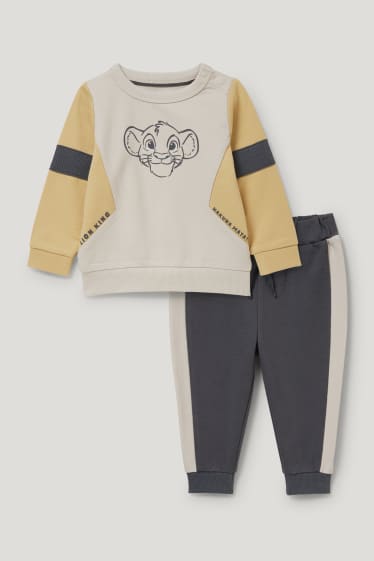 Baby Boys - Der König der Löwen - Baby-Outfit - 2 teilig - beige