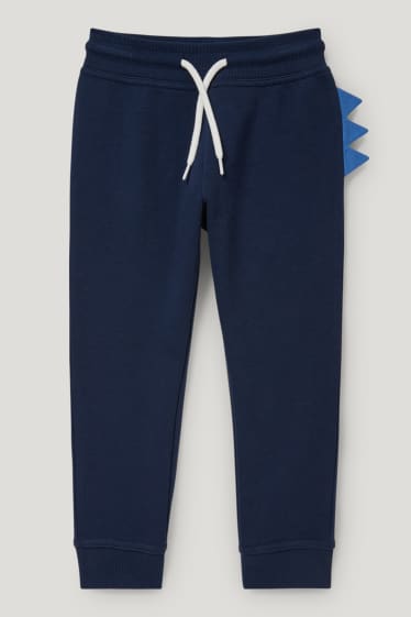 Garçons - Ensemble - sweat à capuche et pantalon de jogging - deux pièces - bleu foncé