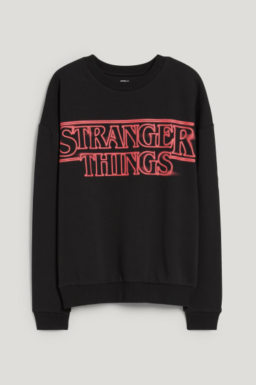 Clockhouse niñas - CLOCKHOUSE - sudadera - Stranger Things - negro
