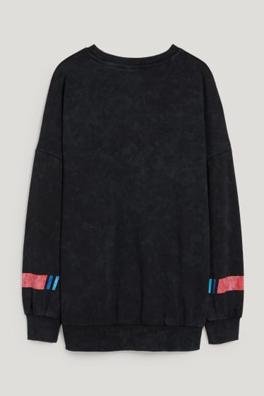 Exclusief online - CLOCKHOUSE - sweatshirt - Pepsi - zwart