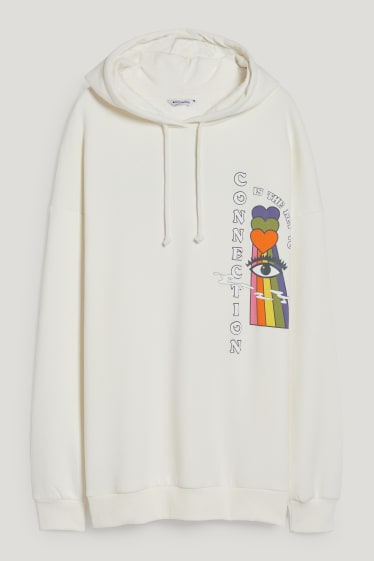Clockhouse Girls - CLOCKHOUSE - Hoodie - cremeweiß