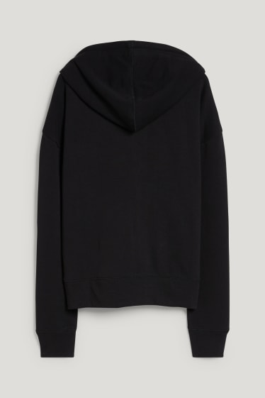 Donna - Giacca di felpa con cappuccio - nero